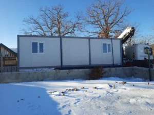 Vanjski izgled modularnog kontejnera ARK 902 – otvoreni prostor bez unutrašnjih pregrada