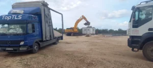 Postavljanje ARK 603 kontejnera primjer modularnog stambenog rješenja na lokaciji