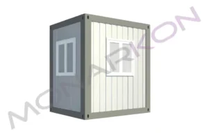 Sigurnosna kabina ARK 205 – vanjski izgled, dimenzija 260 × 250 cm, otvoreni prostor