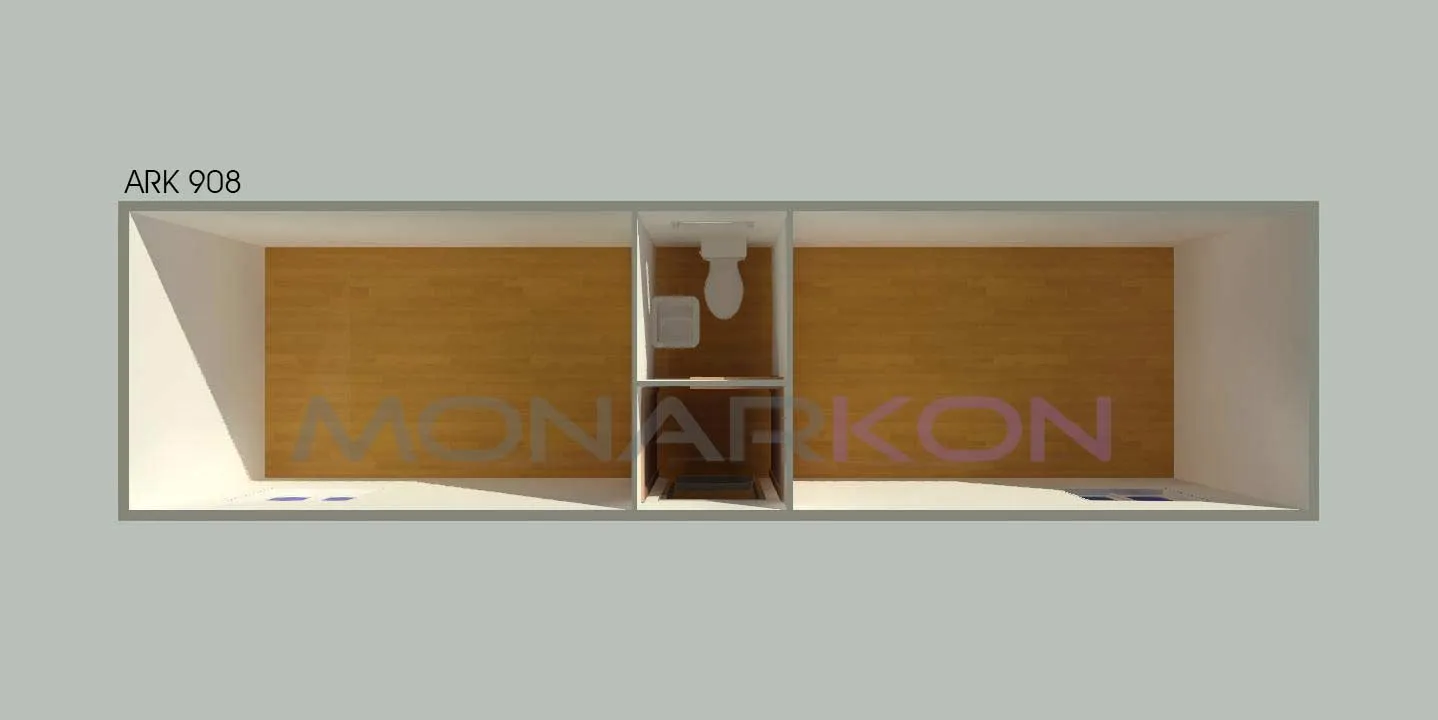 Pregled 3D stambenog kontejnera ARK 908