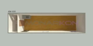 Pregled 3D stambenog kontejnera ARK 909