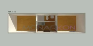 Pregled 3D stambenog kontejnera ARK 910