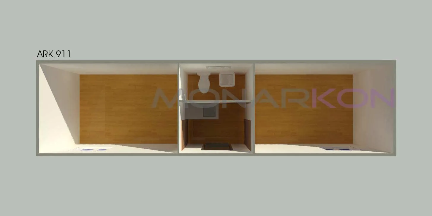 Pregled 3D stambenog kontejnera ARK 911
