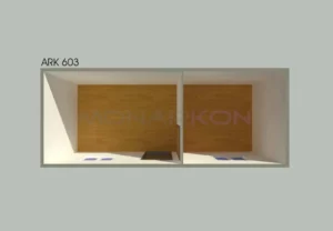 Pregled 3D stambenog kontejnera ARK 602