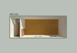 Pregled 3D stambenog kontejnera ARK 606