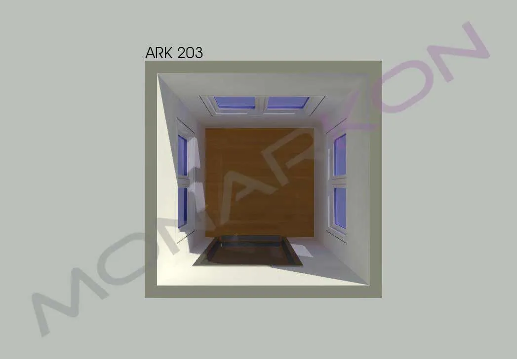 Pregled 3D security kontejnera ARK 203