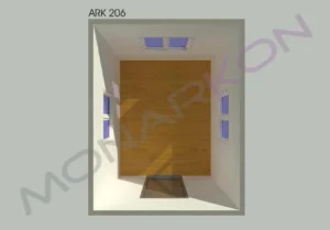 Pregled 3D security kontejnera ARK 207