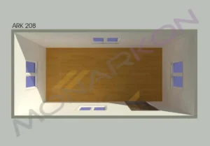 Pregled 3D security kontejnera ARK 208