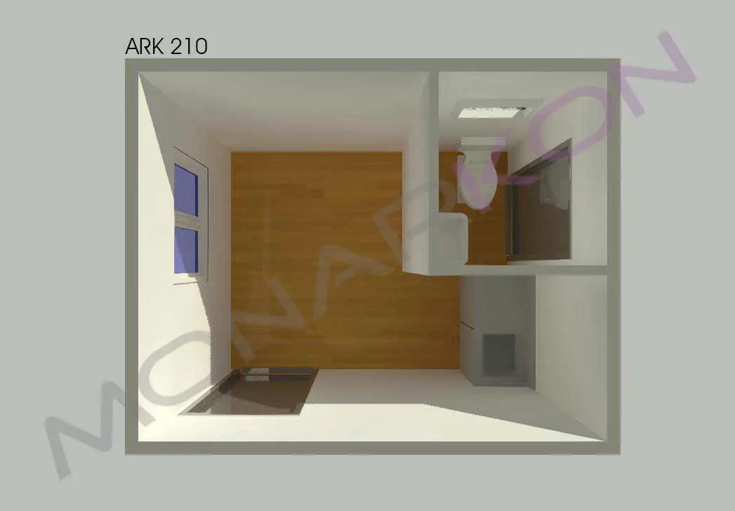 Pregled 3D security kontejnera ARK 210